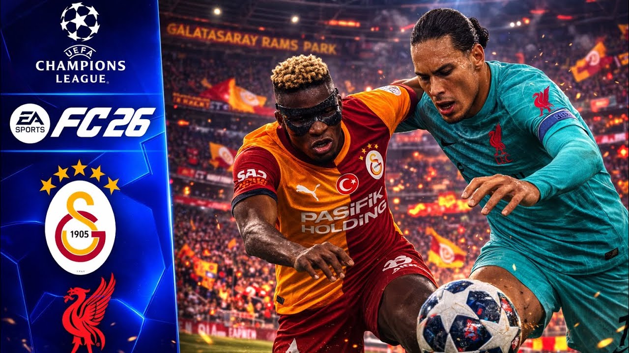 GALATASARAY-LIVERPOOL EA SPORTS FC 26 Fifa26 Türkçe Spiker