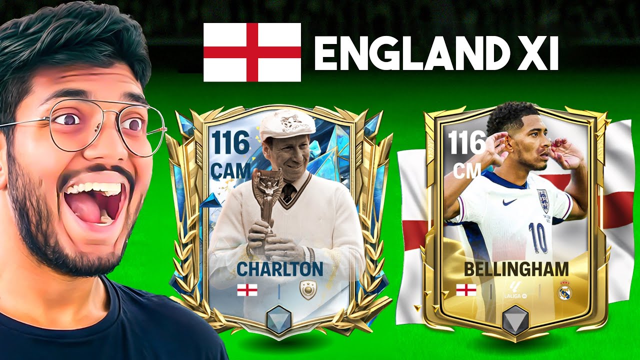 Highest Rated ENGLAND Squad in FC MOBILE!