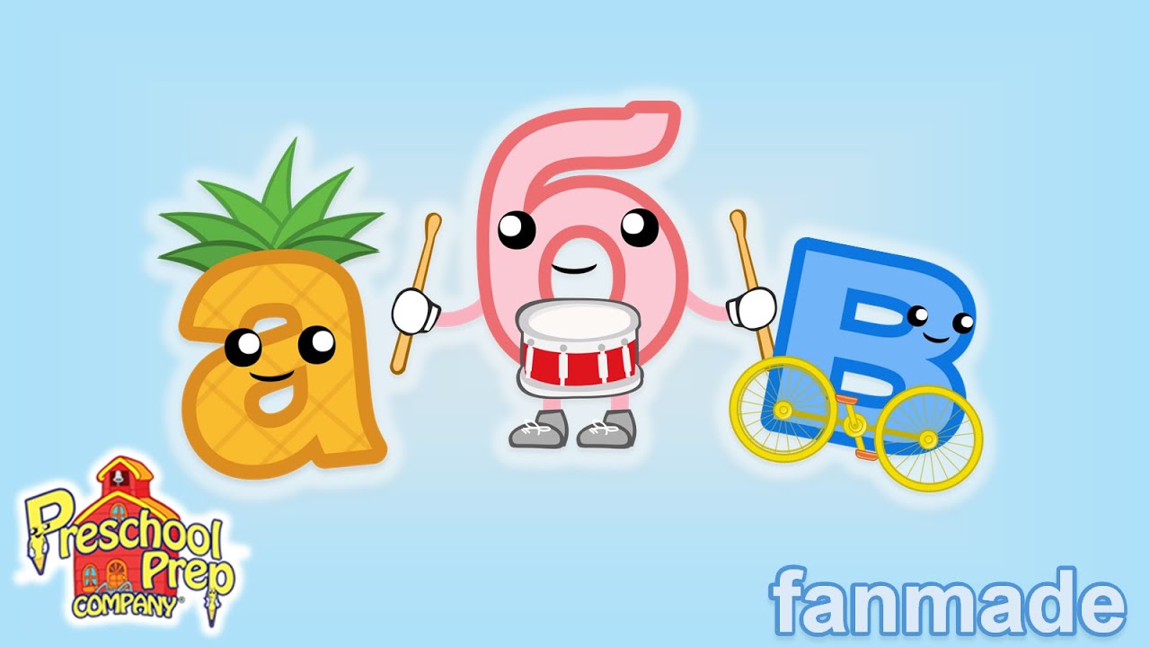 Preschool Prep: Meet The Letters Russian (fanmade) (lowercase)