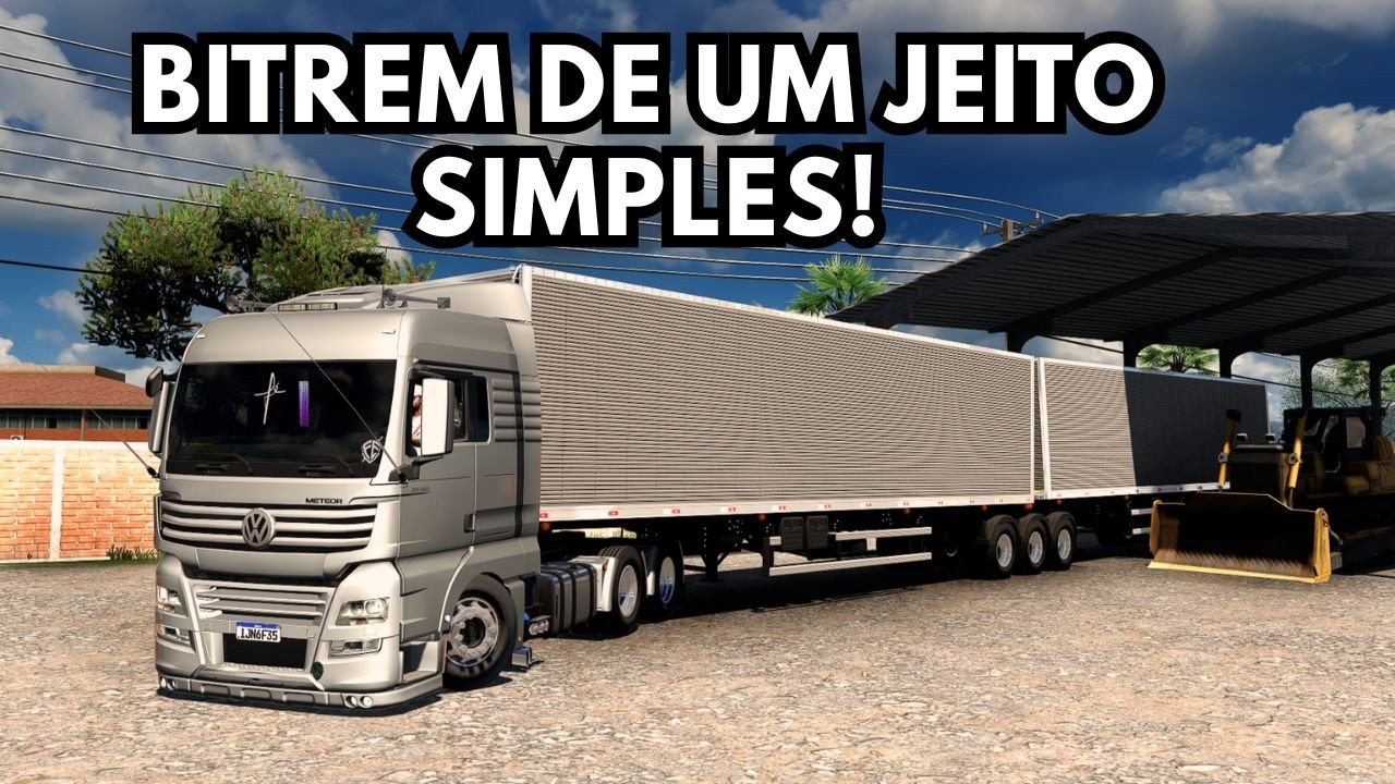 Como Manobrar Bitrem no ETS2 – Tutorial Completo para Iniciantes | Euro Truck Simulator 2