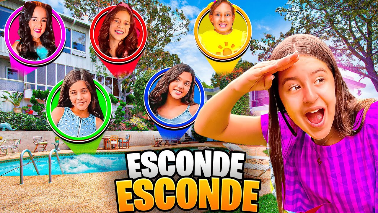 ESCONDE ESCONDE POR LOCALIZAÇÃO AO EXTREMO (ft IRMÃS PINA,BELINHA,MC DIVERTIDA, JESSICA SOUSA