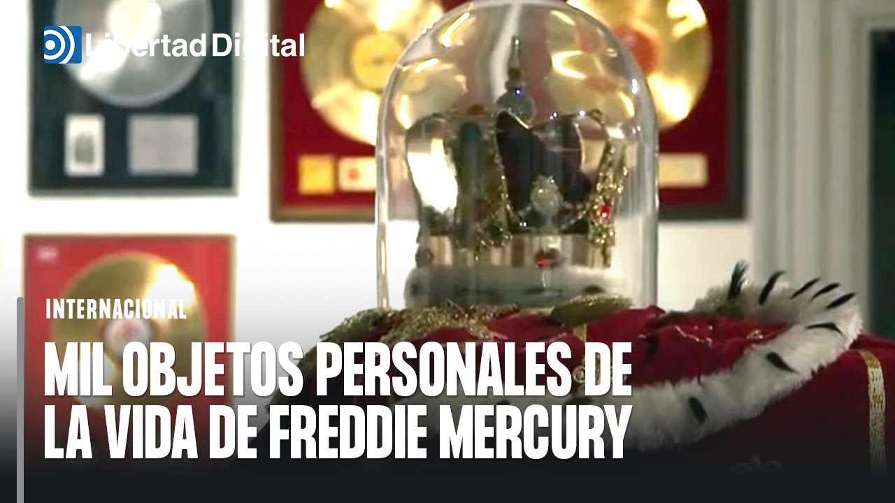 La vida de Freddie Mercury expuesta en la casa de subastas Sotheby's