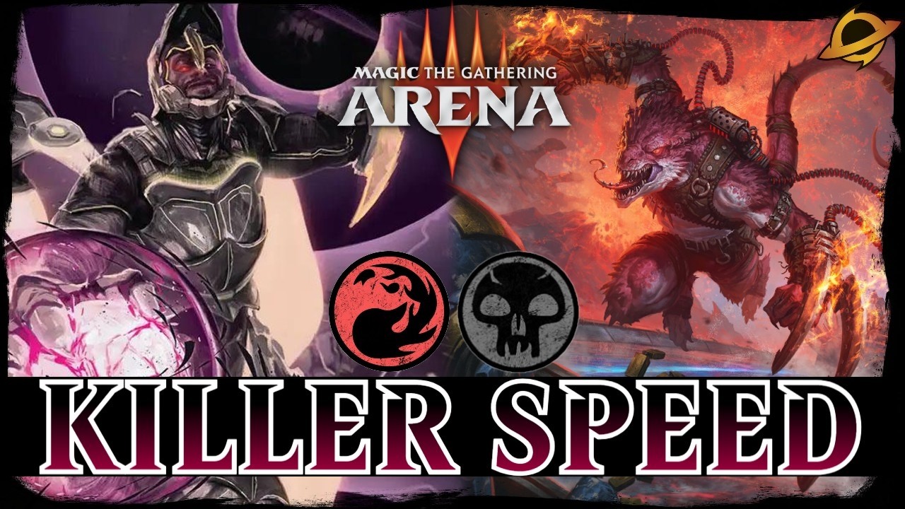 SPEED OF DARK | MTG Arena - Rakdos Ultra Aggro 85% WINS Lizard Haste EDGE OF ETERNITIES Standard