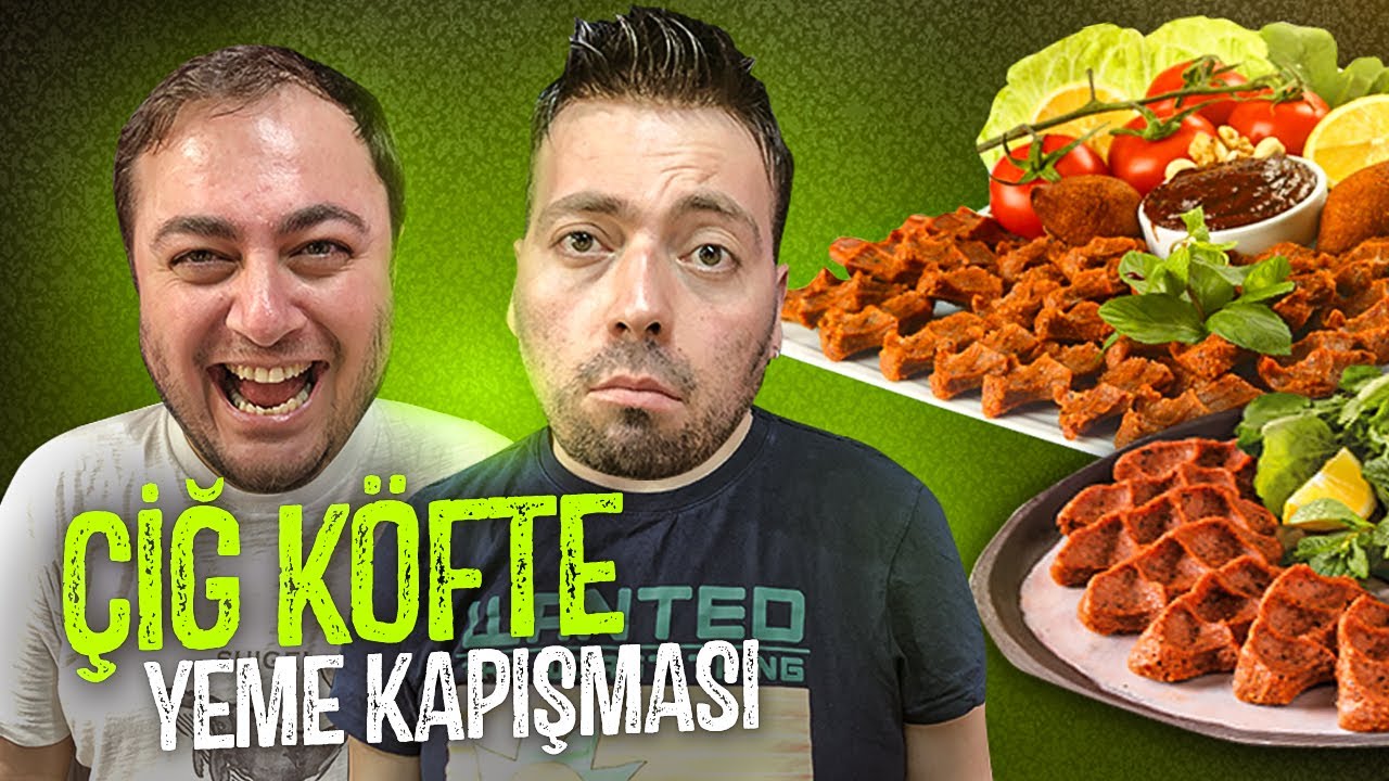 ÇİĞ KÖFTE YEME KAPIŞMASI ! @TAMER @Mehmet Burak Şentürk