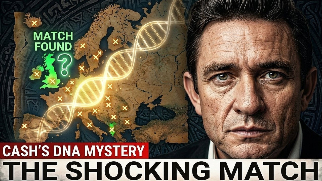 Scientists Ran Johnny Cash's DNA Against Every Country in Europe &mdash; The Match Nobody Expected