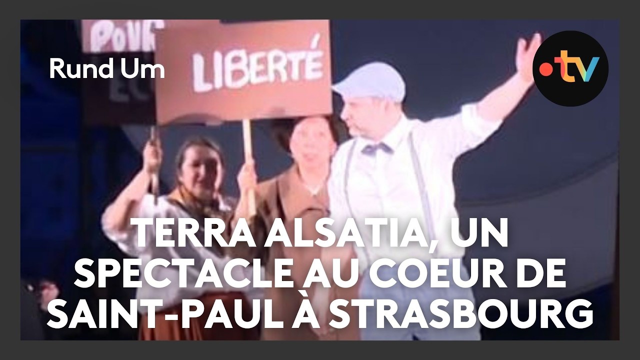 Terra Alsatia, un spectacle immersif qui revient de façon romancée sur l'histoire alsacienne