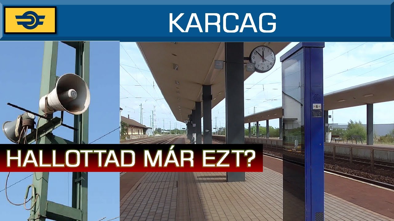 Mi ez a rejtélyes hang??? | Hangosbemondások Karcag állomáson 2022