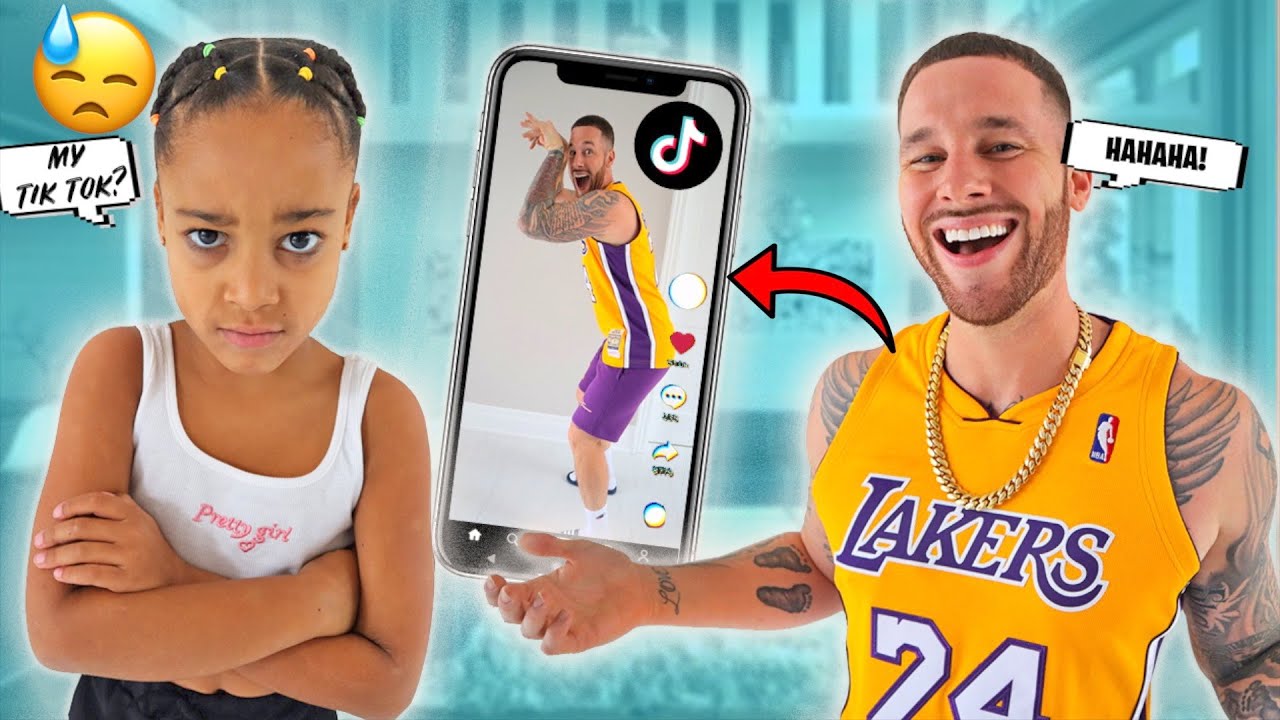 HACKED MY 6 YEAR OLD DAUGHTER'S TIKTOK