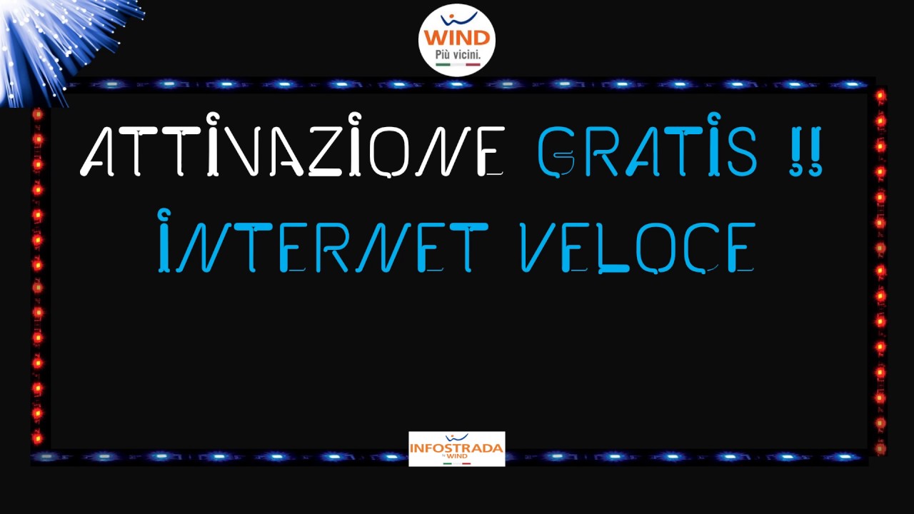 Internet Veloce con la Fibra Infostrada!