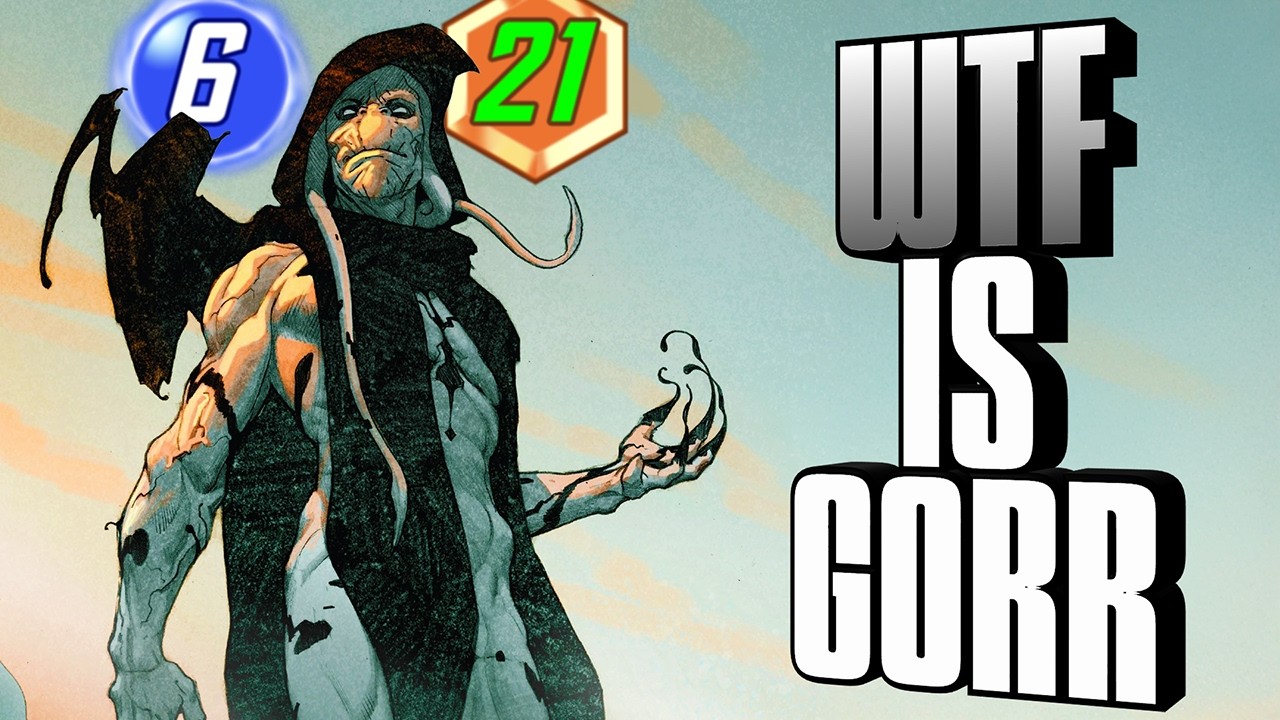 WTF GORR Makes Negative Decks CRAZY | New Premiere 6 Cost | Marvel Snap