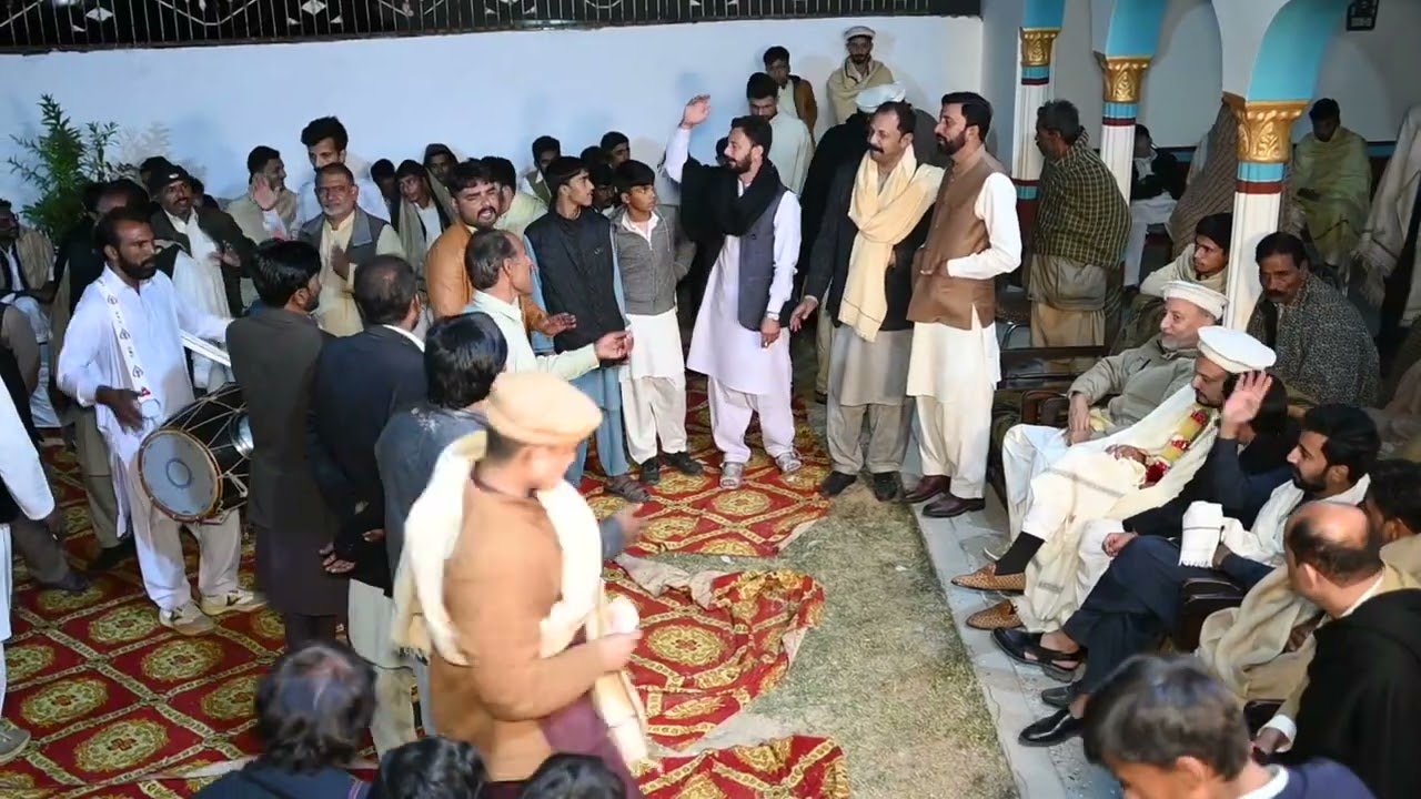 Part 6 Hemri Khokhr party Dhol Geet Ashraf ijaz makhial wedding program,