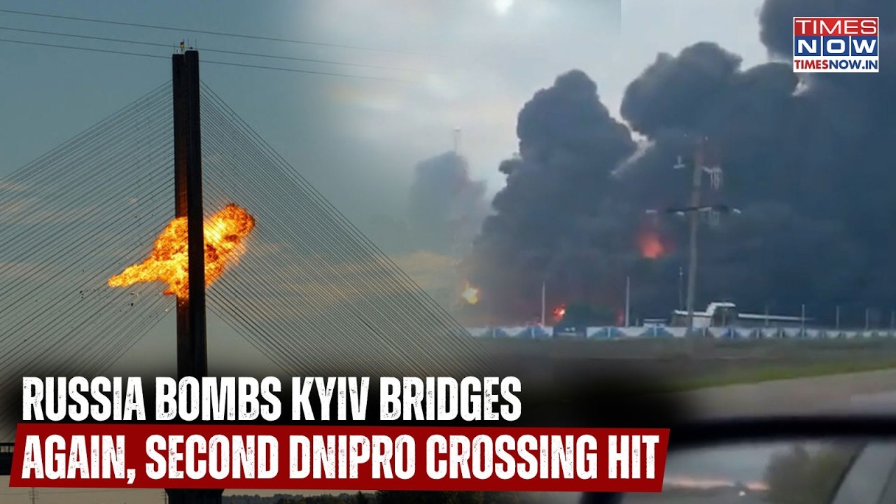 Russia Strikes Kyiv Bridge: Second Dnipro Crossing Hit As Ukraine Capital Faces Escalating Attacks