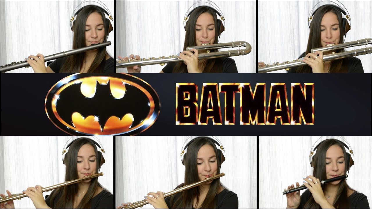 Batman Theme Flute Cover | With Sheet Music!
