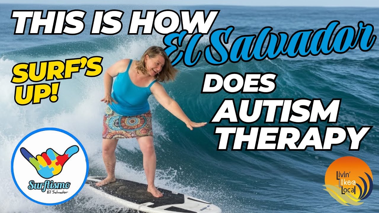 This Surf Therapy in El Salvador Is Helping Kids With Autism THRIVE!!! | Surftismo🌊🇸🇻