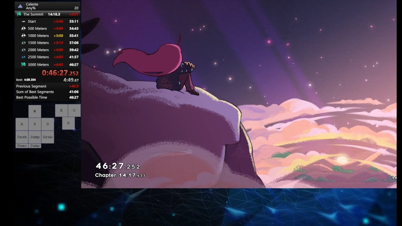46:27.252s New PB | Celeste Any%