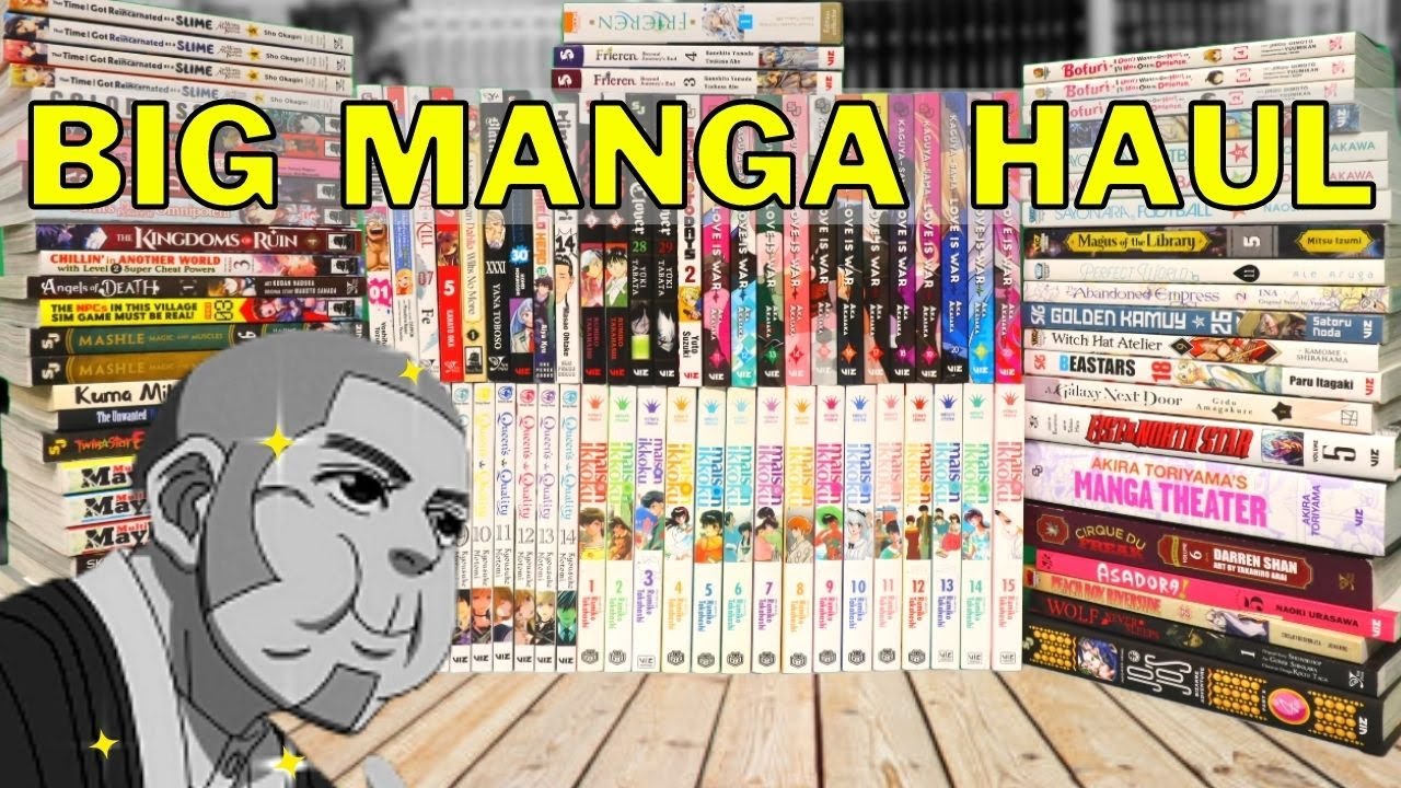 Bought the WHOLE series! | Big Manga Haul