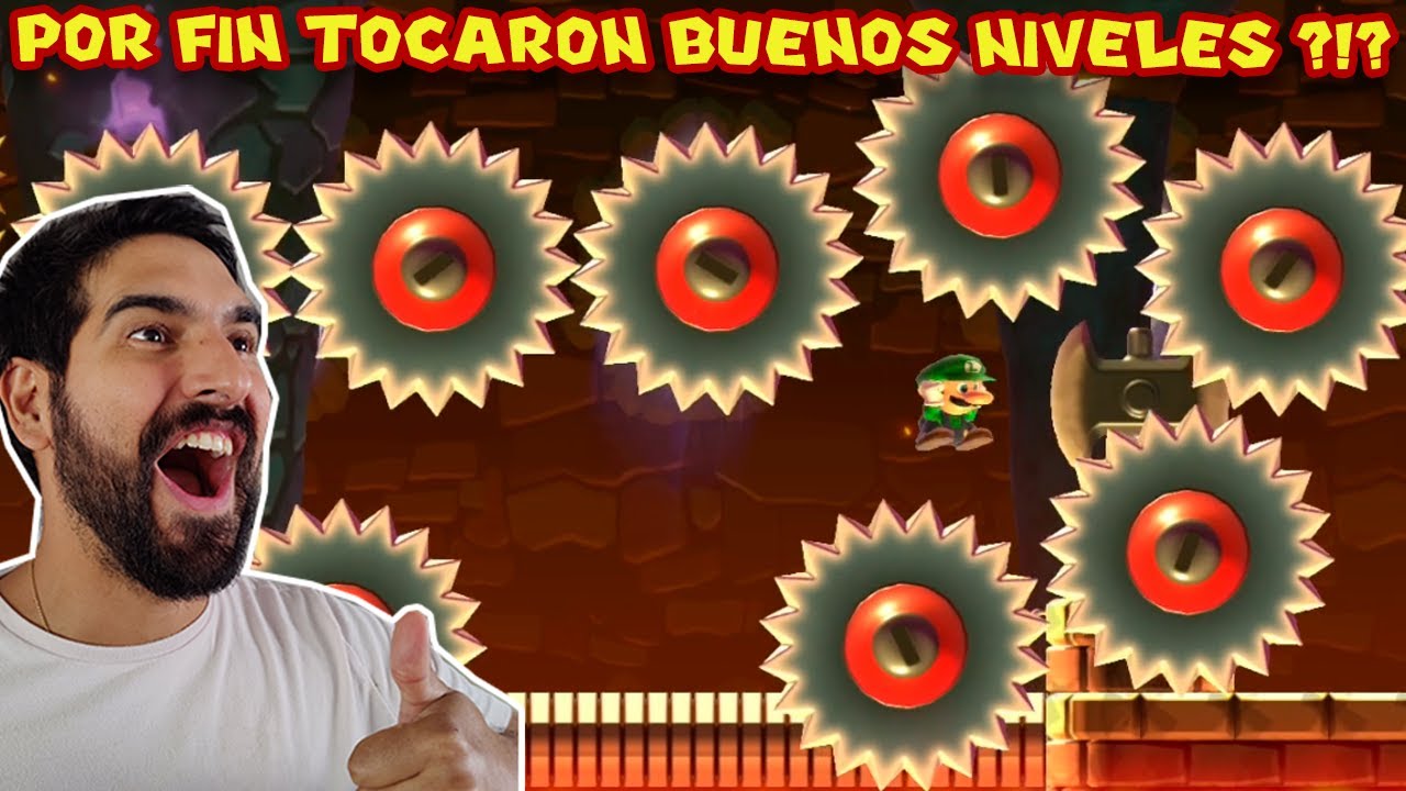 POR FIN TOCARON BUENOS NIVELES ?!? - Mario Maker 2 Desafío Experto con Pepe el Mago (#17)