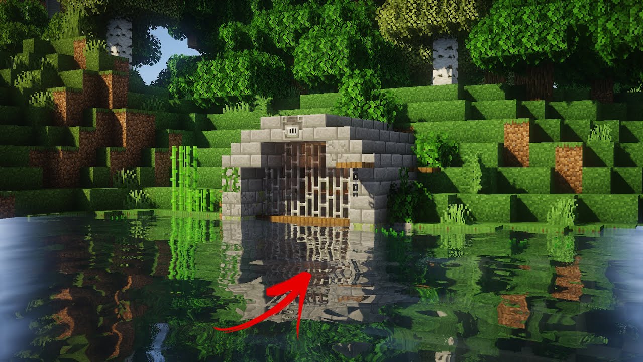Minecraft Tutorial - SEWER BASE / 11x11 Base - How to Make an underground base!