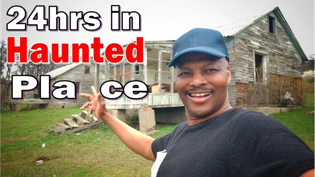 I spent 24 Hours in a Haunted House (strange things happened)