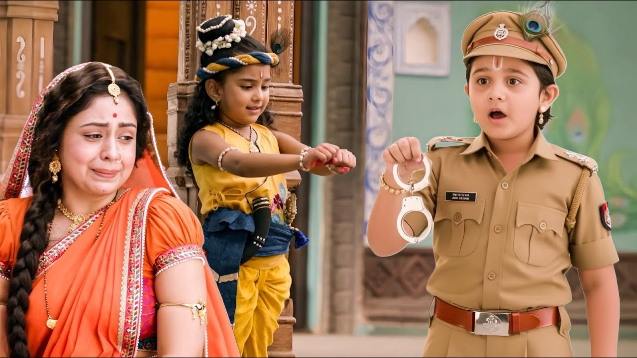 दाऊ ने किया कान्हा को गिरफ्तार मैय्या के छलके आंसू || Yashomati Maiyaa Ke Nandlala ||