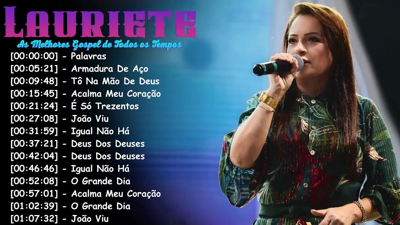 Louvores Pentecostais Lauriete | Coletânea Gospel Cheia de Poder e Unção 🔥 #Louvor