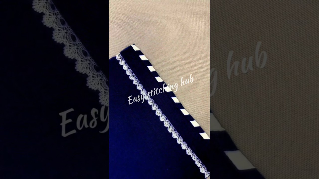 Very easy and simple stitching for sleeves design! 