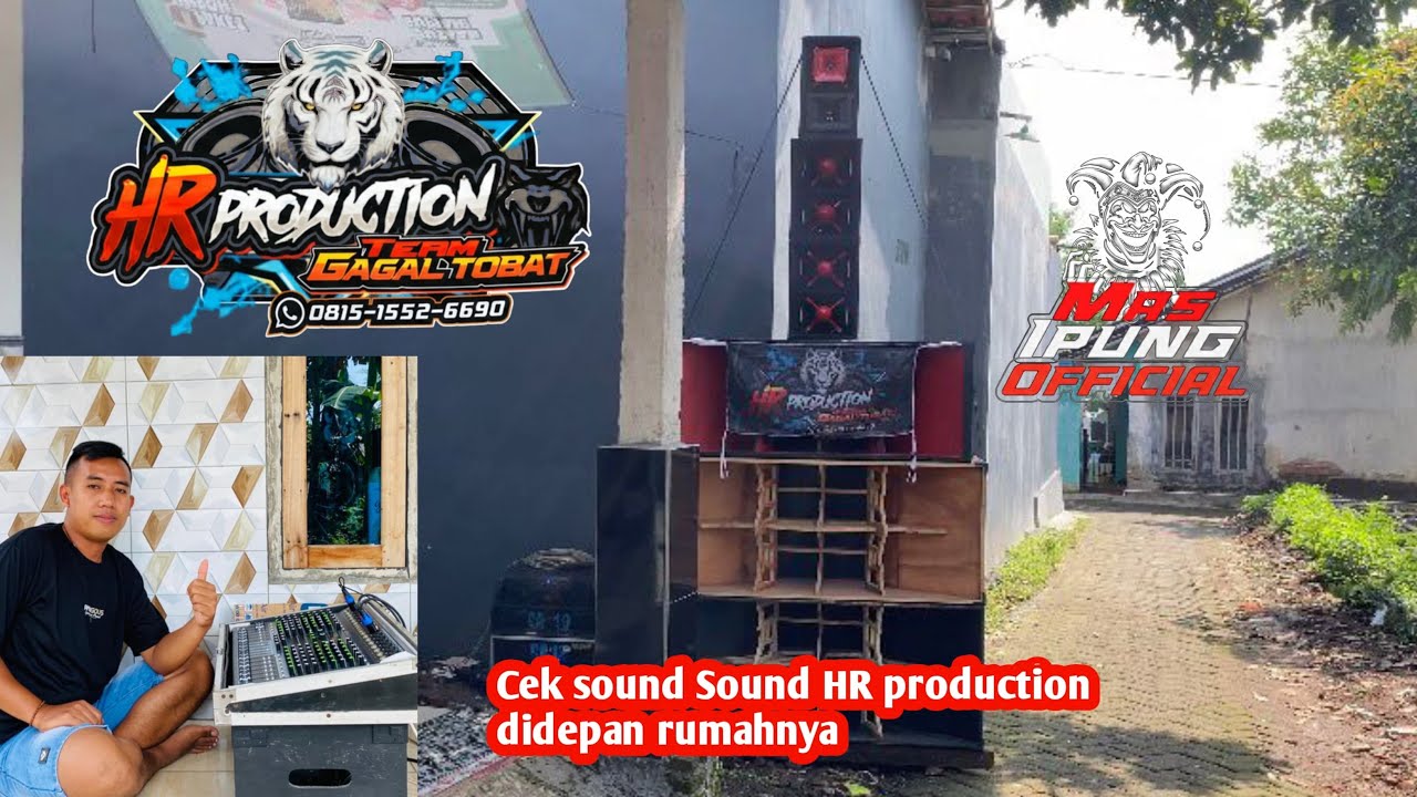 cek sound HR production team gagal tobat