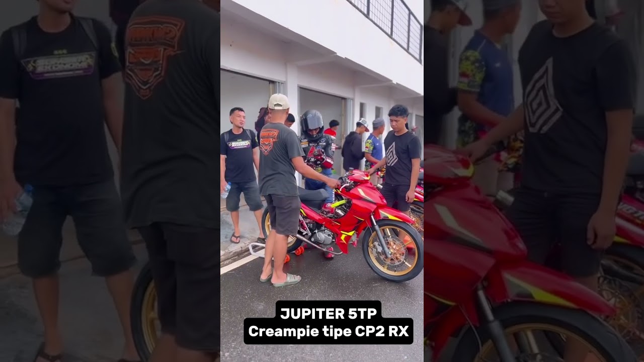 Merdu‼️ Suara Jupiter 5TP spek MP2 dengan Knalpot Creampie tipe CP2 RX Road Race
