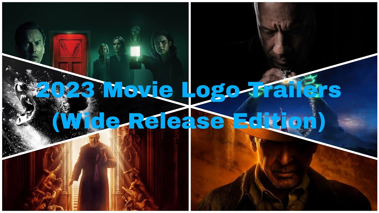 2023 Movie Logo Trailers (Wide Release Edition)