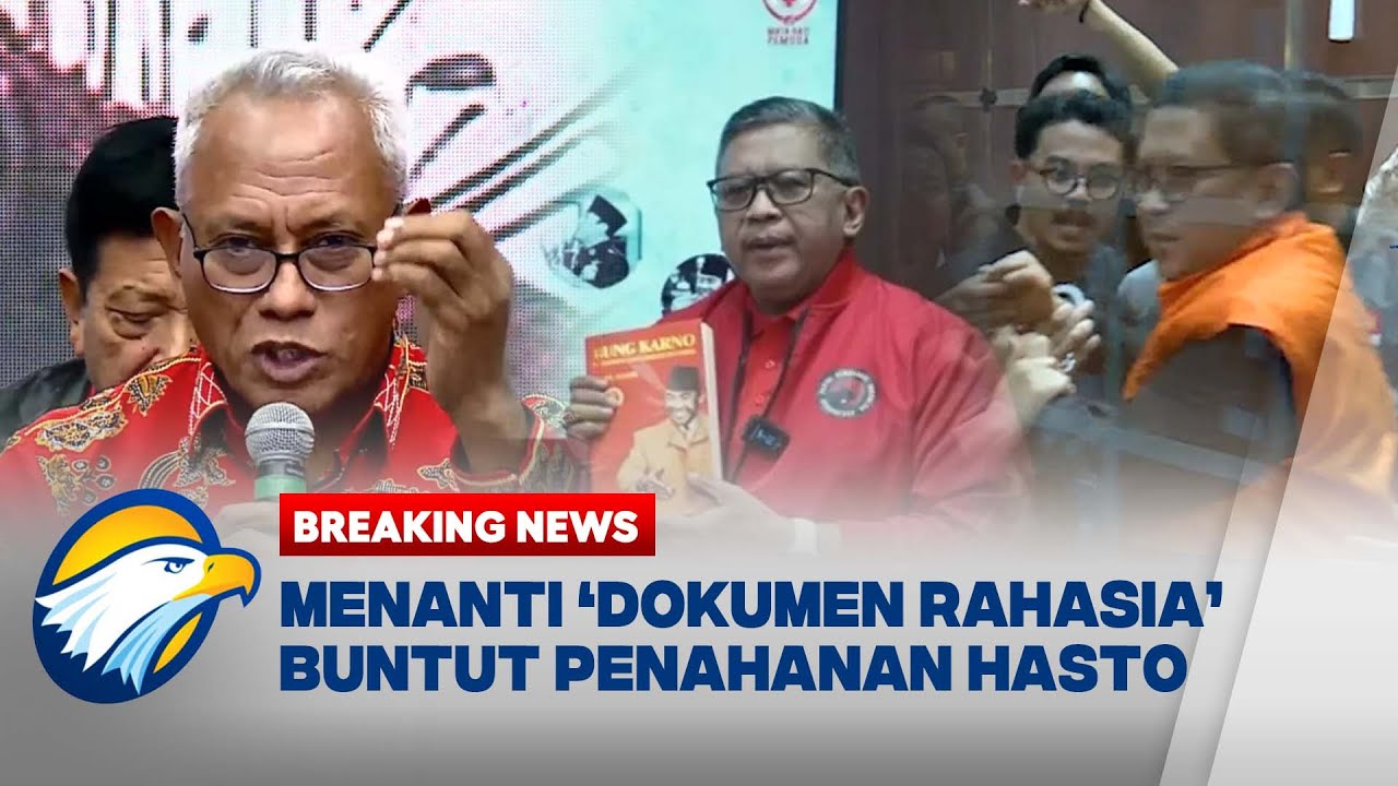 BREAKING NEWS - Hasto Ditahan, 'Dokumen Rahasia' di Rusia Bakal Keluar?