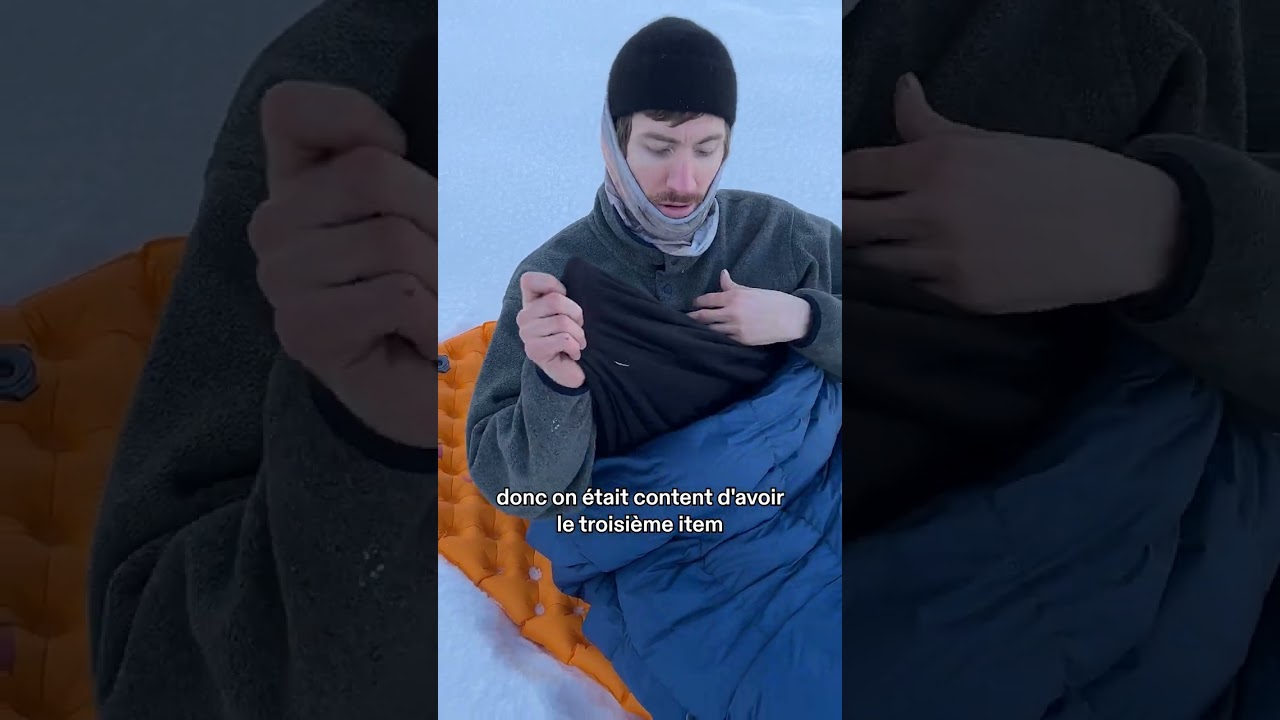 3 items pour dormir par grand froid ❄️
