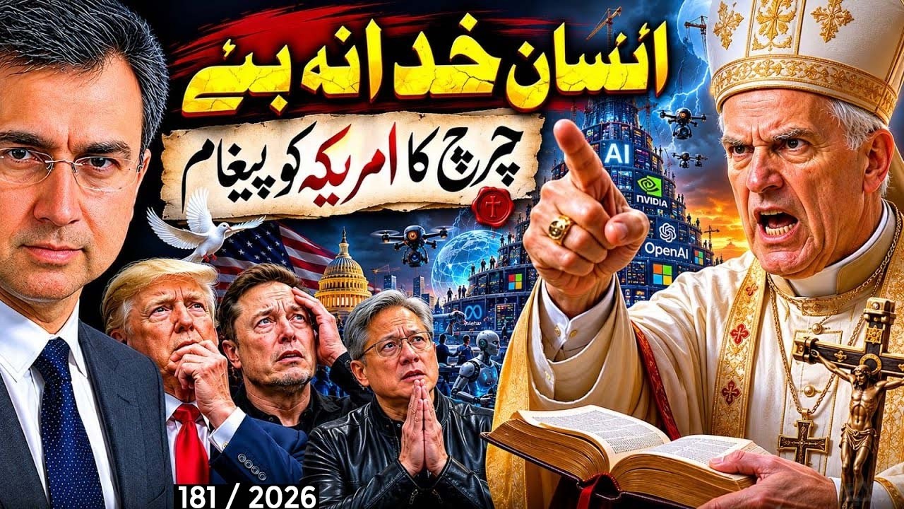 Church Warns America: Man Must Not Play God? Marco Rubio, India & Pakistan? Moeed Pirzada 