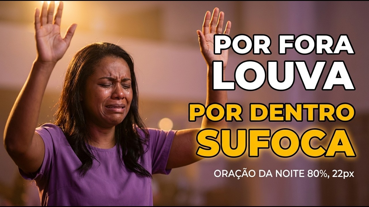 Por Fora Você Louva, Por Dentro Você Sufoca — Deus Quer Te Libertar Essa Noite | Oração da Noite
