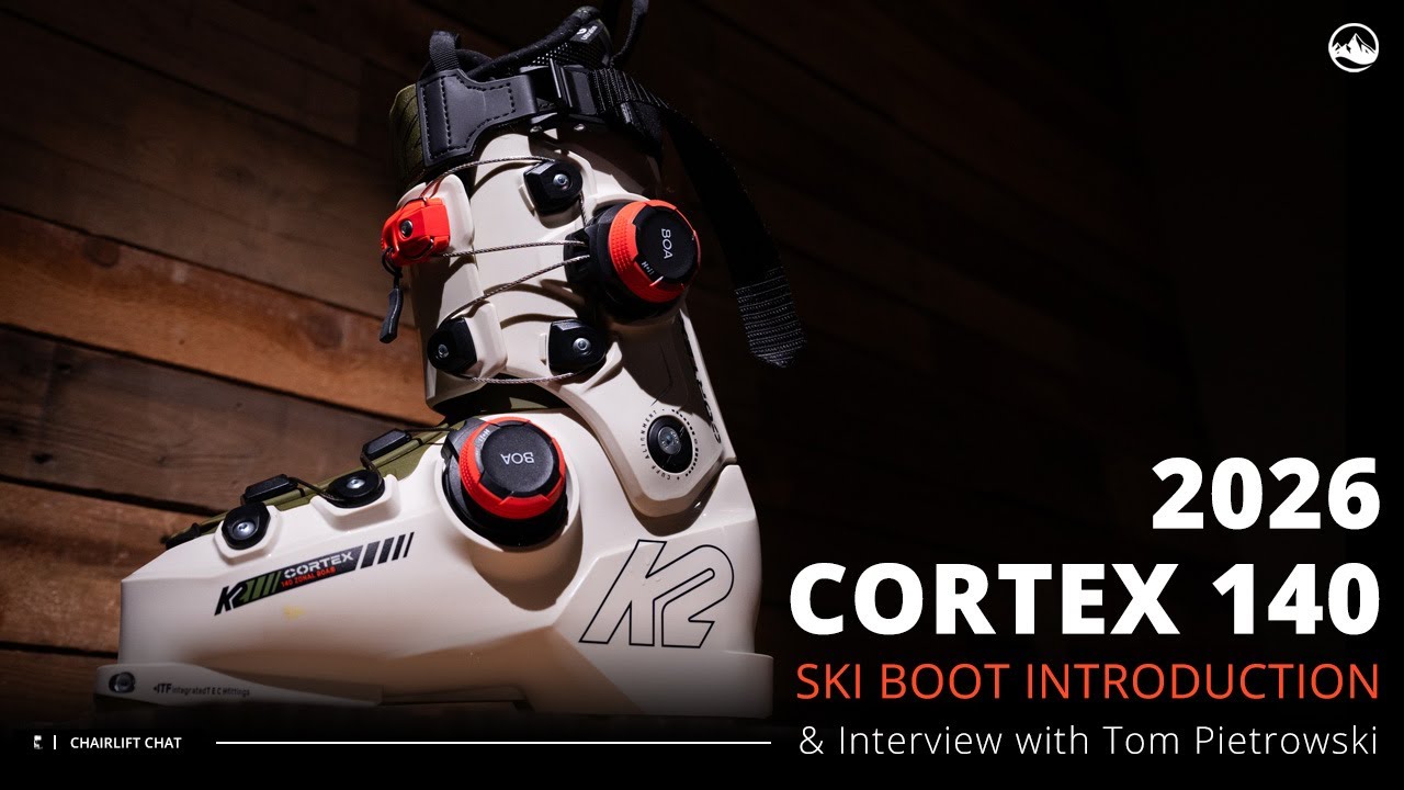 2026 K2 Cortex 140 Zonal BOA Ski Boot Introduction & Interview with Tom Pietrowski about BOA Boots