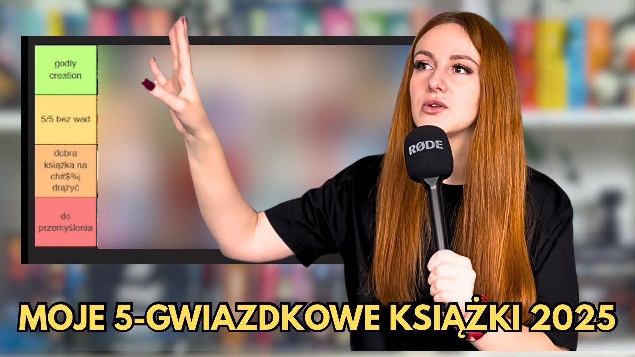 TIER RANKING NAJLEPSZYCH KSIĄŻEK 2025 (KTÓRYCH OCEN ŻAŁUJĘ?)