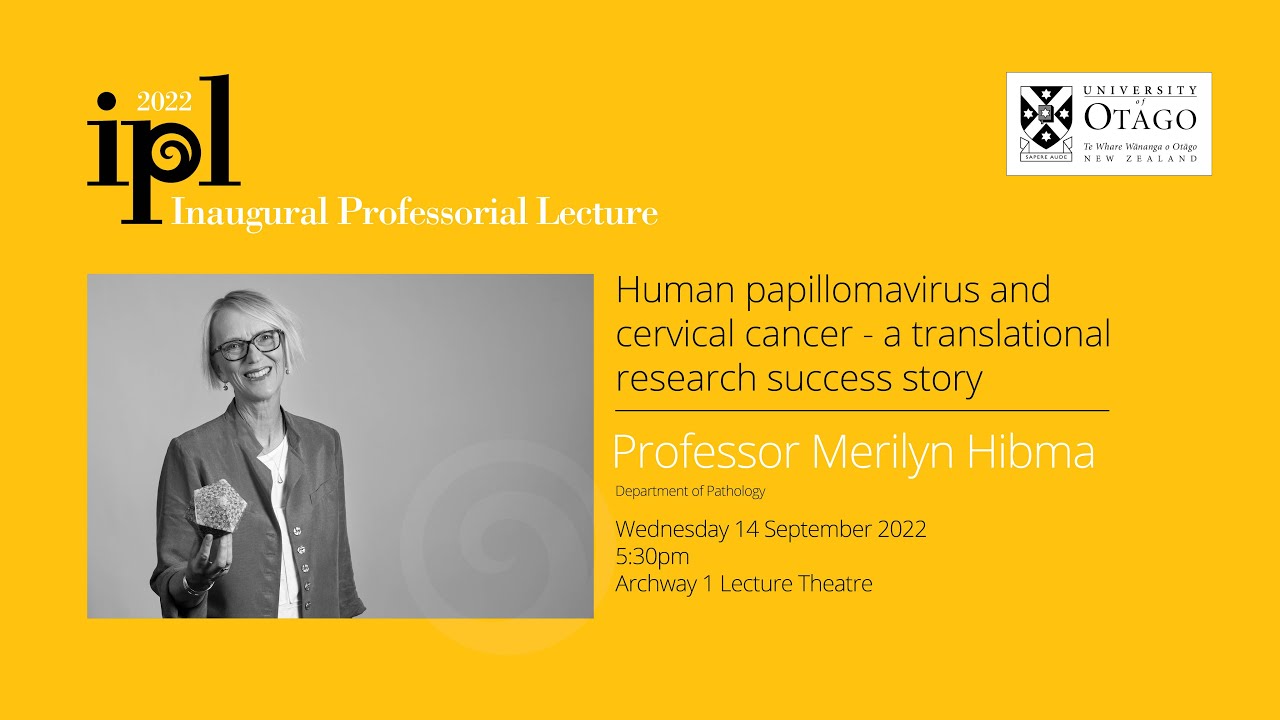 Inaugural Professorial Lecture | Professor Merilyn Hibma