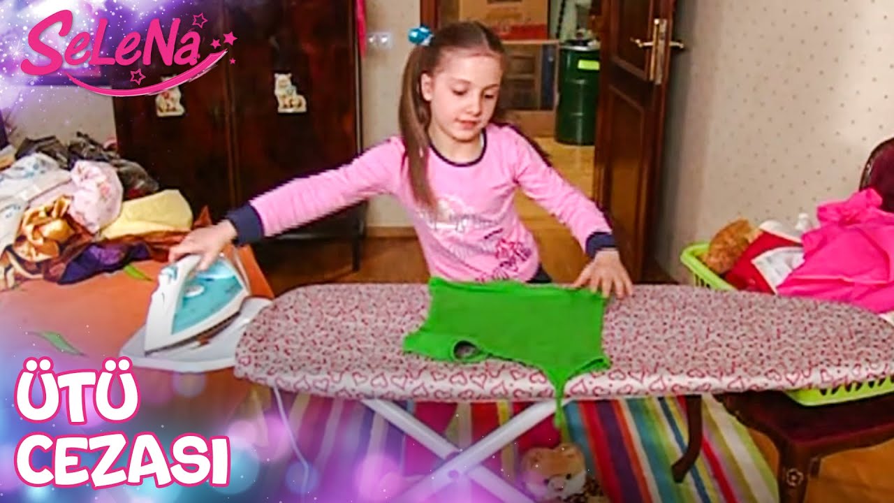 Nazlı'cık tüm ütüleri sihirle yaptı 😍 - Selena