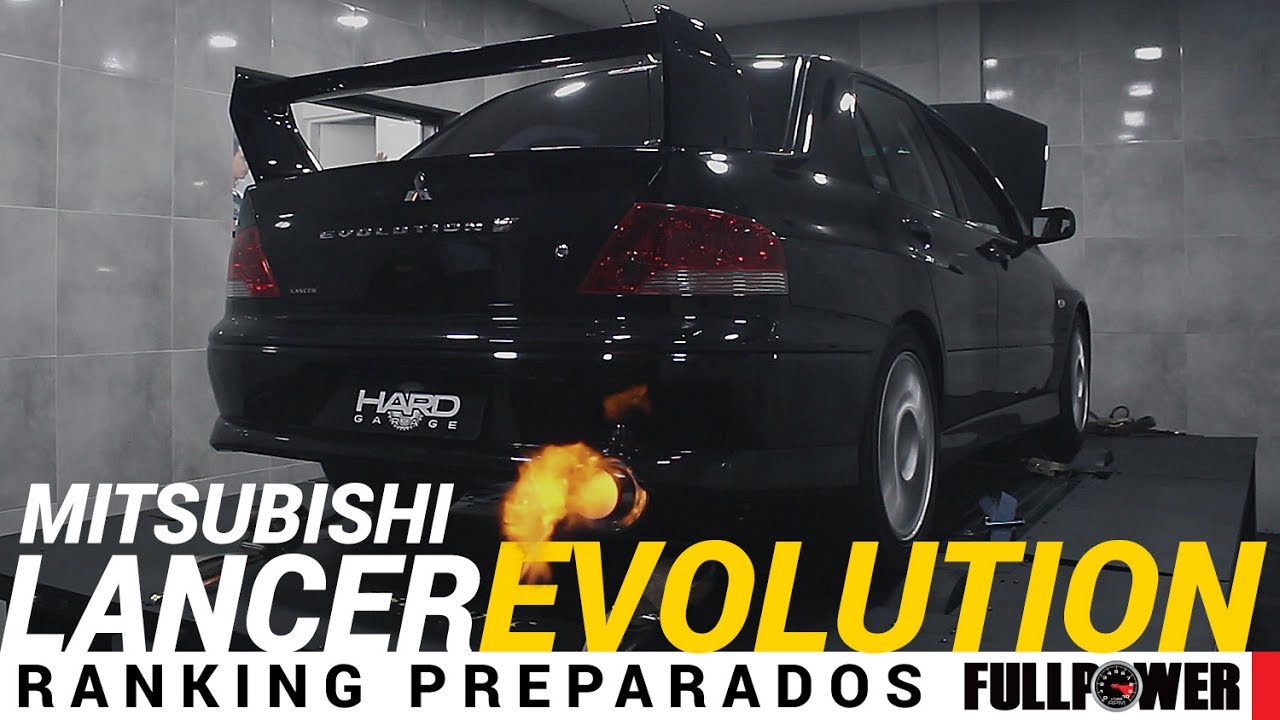 Mitsubishi Lancer Evolution VII no Ranking Preparados FULLPOWER