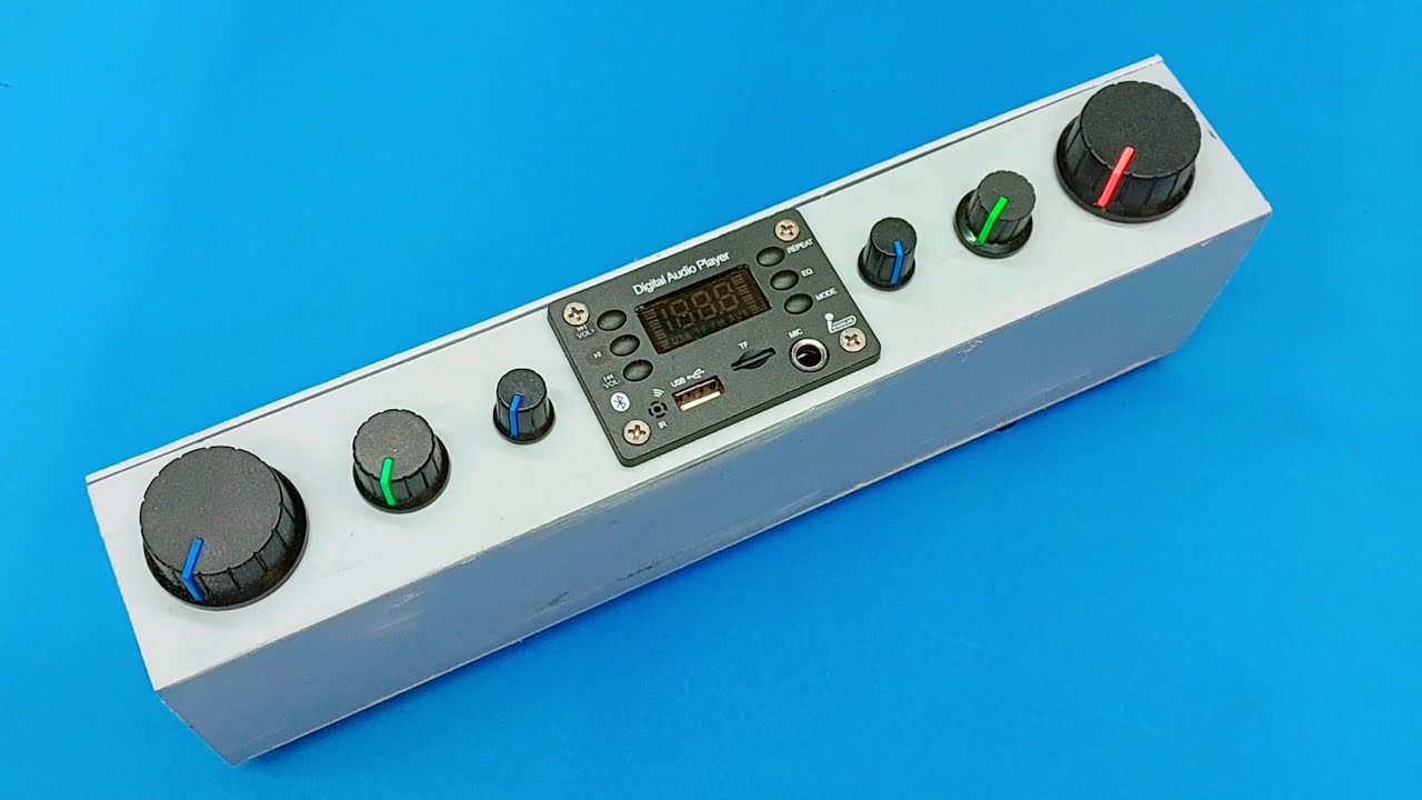 How To Make Crossover Mixer || 2 Channel DJ Mixer