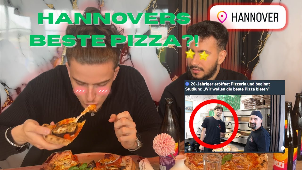 Die BESTE Pizza in Hannover?! 🍕🔥Gara (20) eröffnet seine eigene Pizzeria