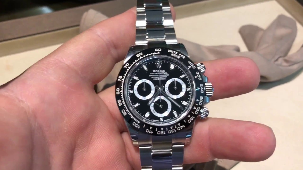 Rolex Ceramic Daytona 116500LN Black Dial