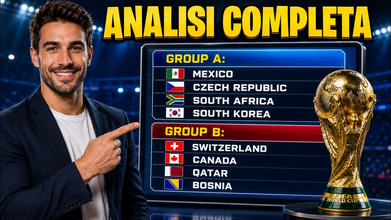 PRONOSTICI MONDIALI 2026 🏆 Scommesse Gruppo A e B: Sorprese e Quote!