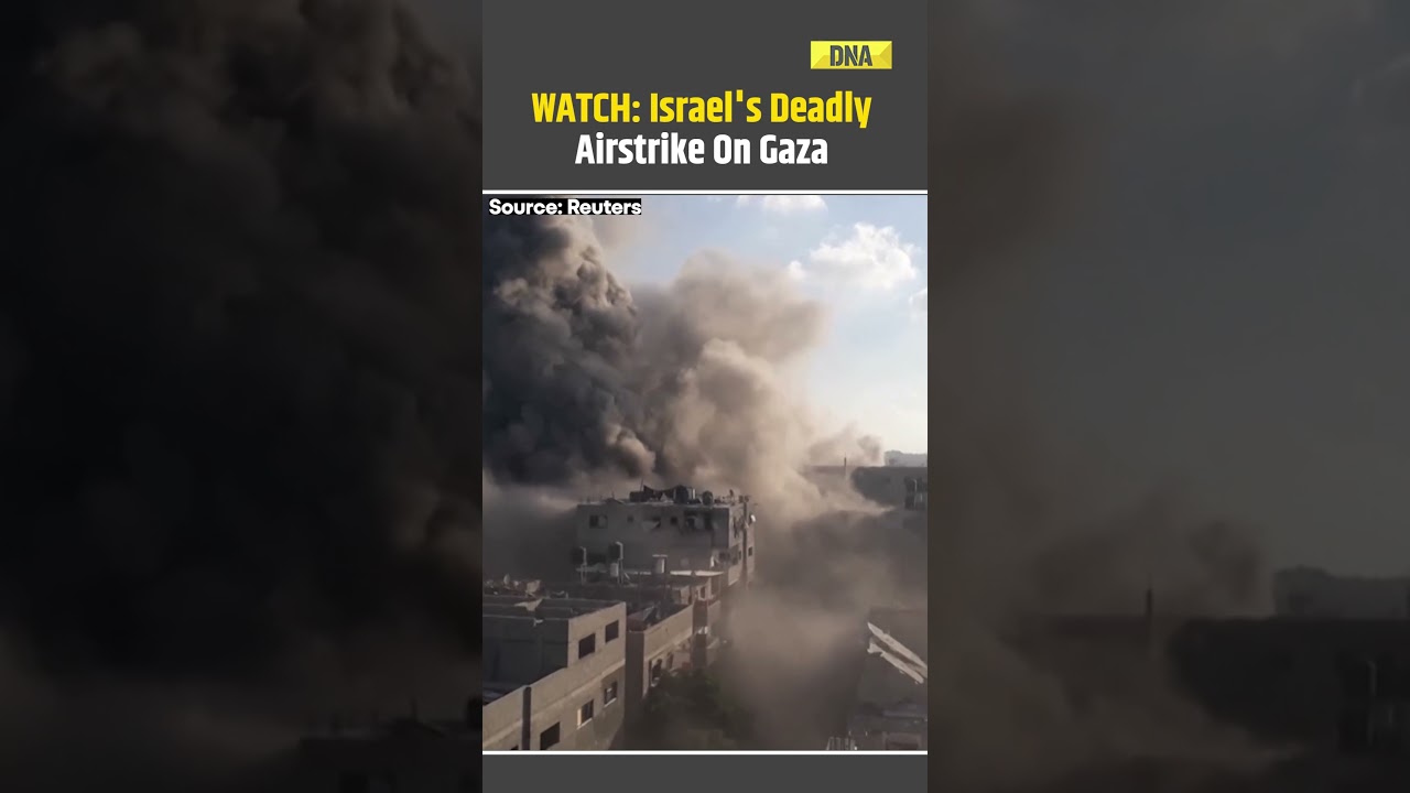 Israel Hamas War: Deadly Airstrike By Israeli Army Jolts Gaza #israelhamaswar #israelgazawar #shorts