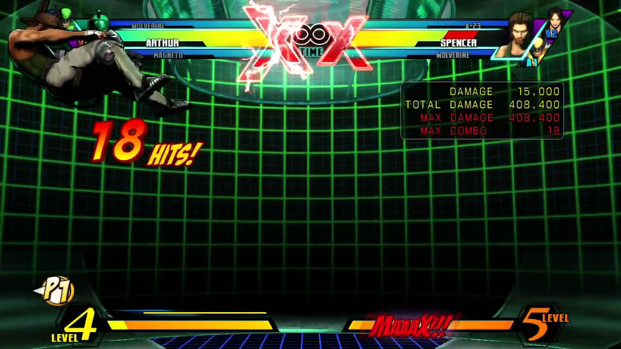 UMVC3 Arthur Combos