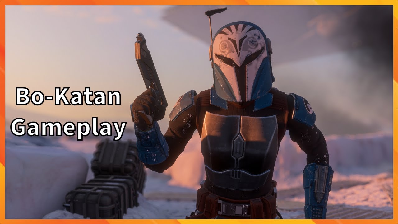 Bo-Katan Gameplay Star Wars Battlefront 2