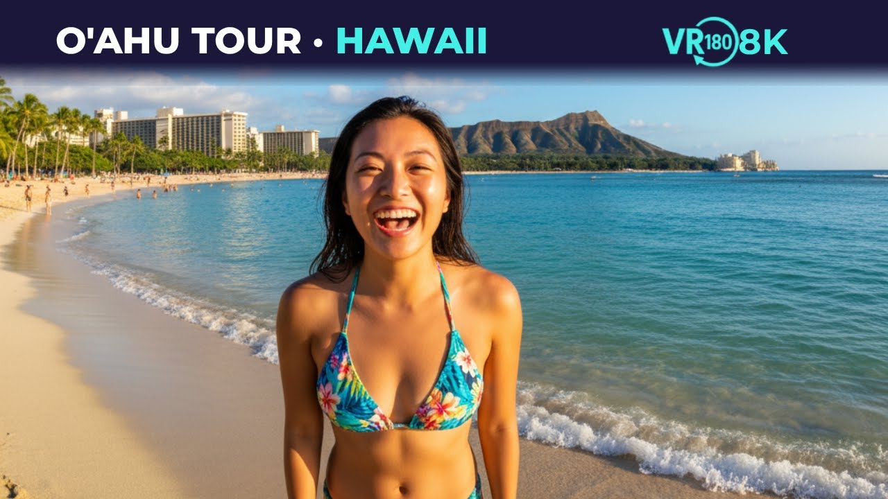 What Makes Oahu So Special? 8K VR180 Tour Hawaii