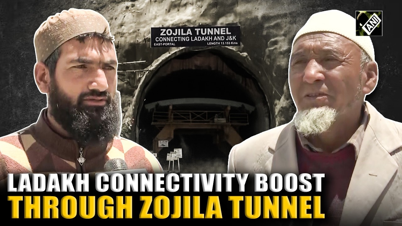 Zojila Tunnel to Ensure All-Weather Connectivity Between Kashmir and Ladakh Regions