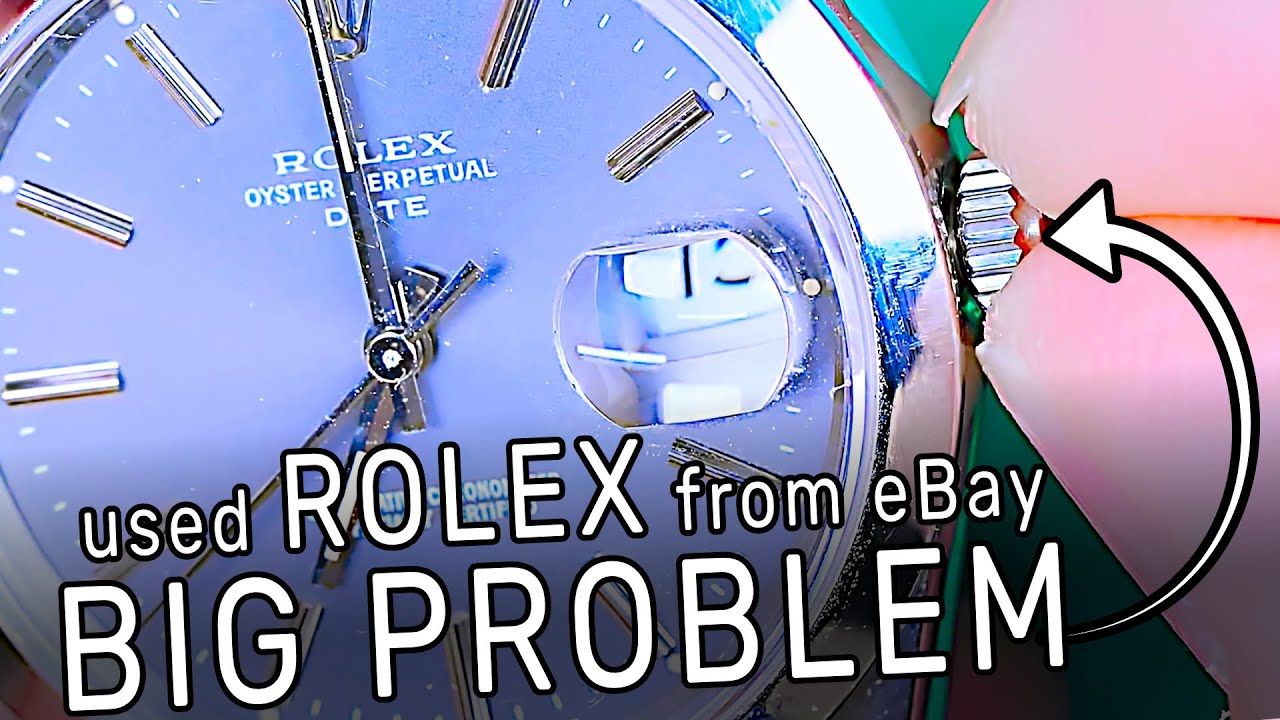 This Rolex Oyster from eBay could have been destroyed so easily.