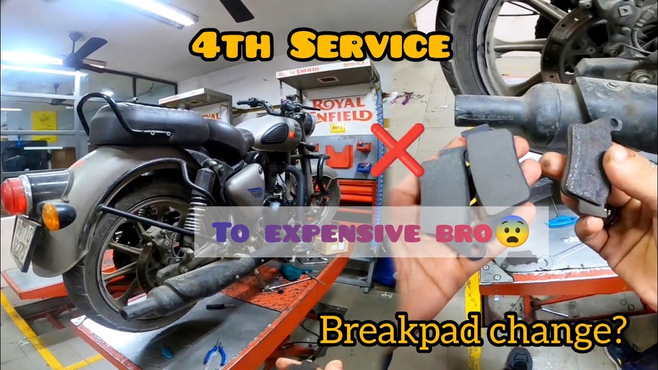 Royal Enfield Classic 350 4th Service Cost || Bhai Saab To Expensive hai 😨
