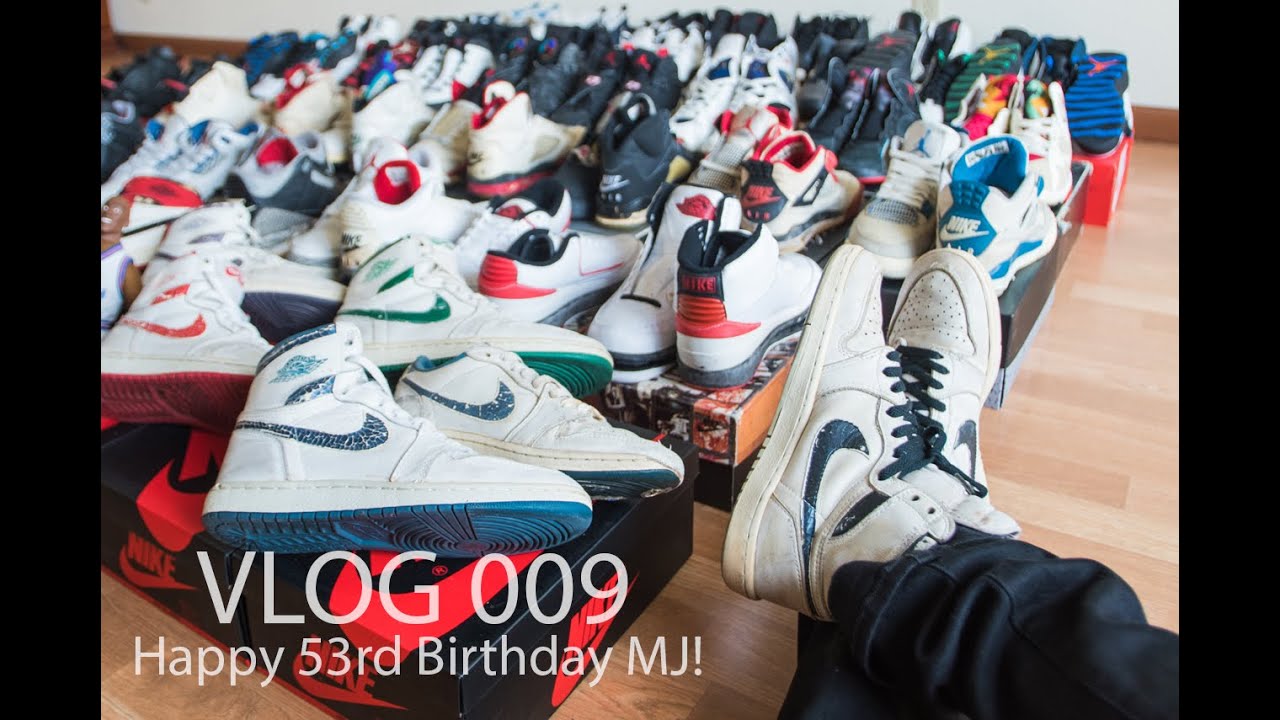 VLOG 009 : 53 Original Air Jordans! Must See!